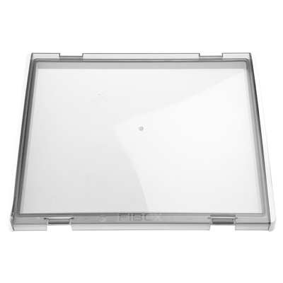 Fibox Grey Polycarbonate IP65 Inspection Window for use with 26 Module Enclosure