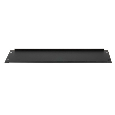 RS PRO Black Steel Blanking Panel, 4U, 483 x 9mm