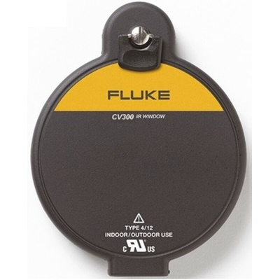 Fluke Black Aluminium, Zinc IP67 Inspection Window for use with NEMA 12 Enclosure, NEMA 4 Enclosure
