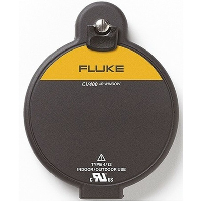 Fluke Black Aluminium, Zinc IP67 Inspection Window for use with NEMA 12 Enclosure, NEMA 4 Enclosure