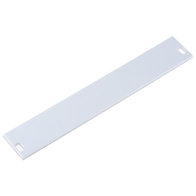 Rittal Unpainted Aluminium Front Panel, 3U, 4HP