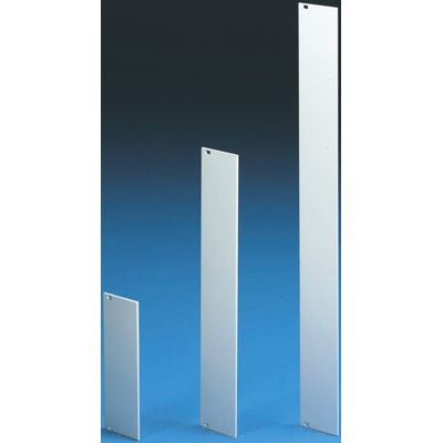 Rittal Unpainted Aluminium Front Panel, 3U, 10HP