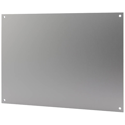Bopla Natural Aluminium Front Panel, 188.6 x 1.5 x 140.6mm