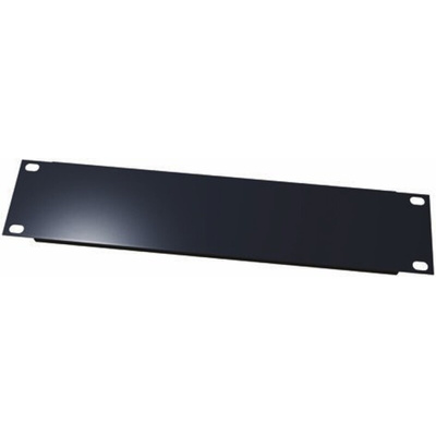 S2Ceb-Groupe Cae Black Steel Rack Panel, 4U, 483 x 176mm