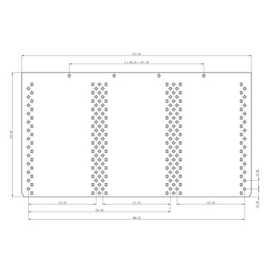 nVent SCHROFF Aluminium Cover Plate