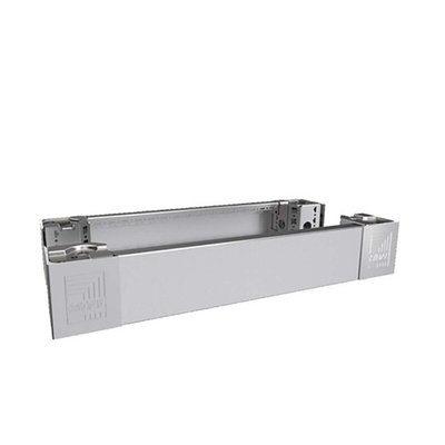 Rittal Grey Stainless Steel Base Panel