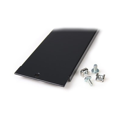 StarTech.com Black Steel Blanking Panel, 2U, 483 x 13mm
