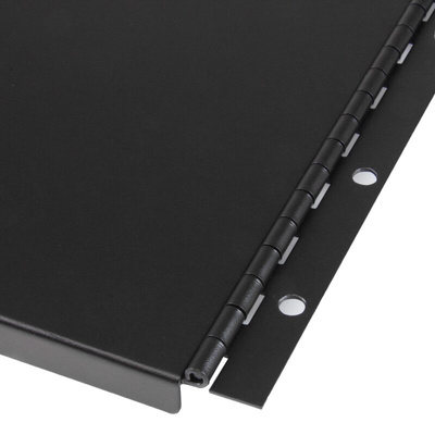 StarTech.com Black Steel Solid Panel, 6U, 91HP, 18.3 x 10.4 x 0.6in
