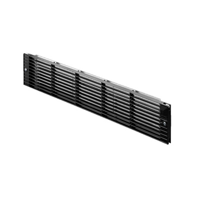 Rittal Black Ventilation Grill, 2U