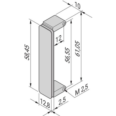 nVent SCHROFF Aluminium Rack Panel