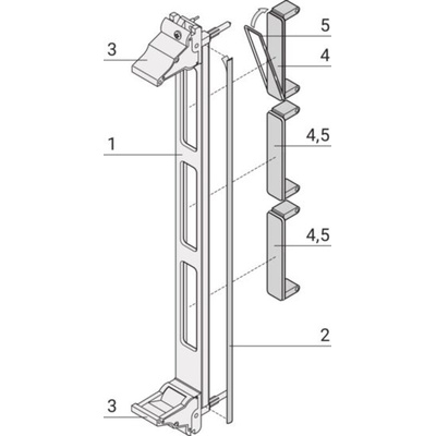 nVent SCHROFF Aluminium Rack Panel