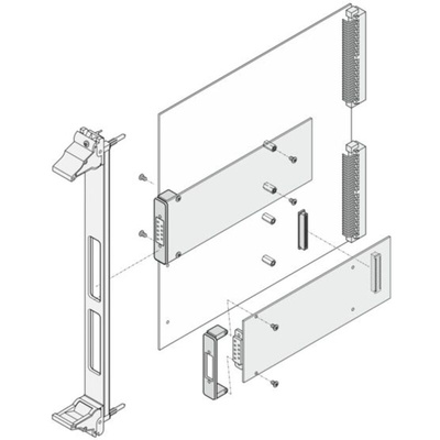 nVent SCHROFF Aluminium Rack Panel