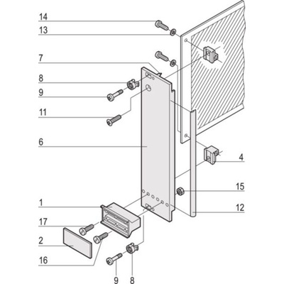 nVent SCHROFF Aluminium Rack Panel