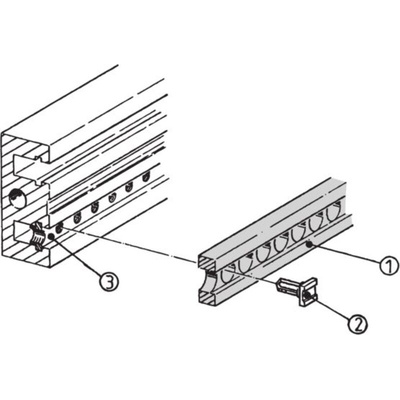 nVent SCHROFF Insulation Strip Insulation Strip