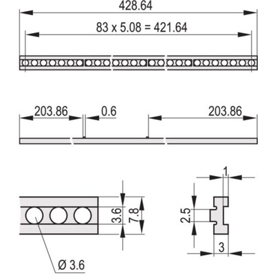 nVent SCHROFF Insulation Strip Insulation Strip