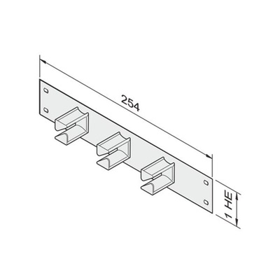 nVent SCHROFF Steel Rack Panel