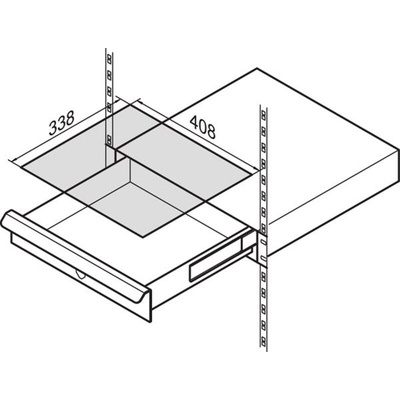 nVent SCHROFF Steel Rack Panel