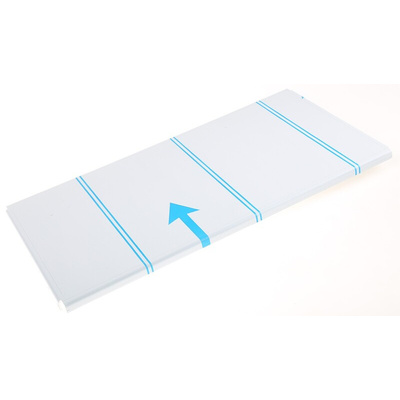 nVent SCHROFF Aluminium Mounting Plate, 403 x 210 x 12mm