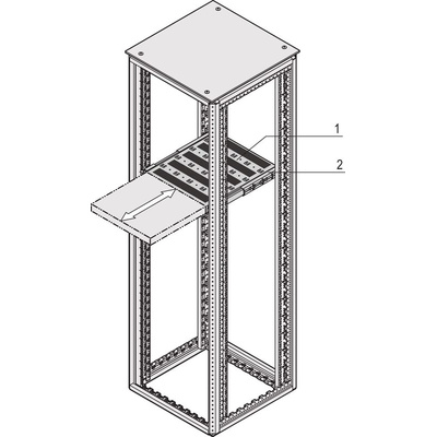 nVent SCHROFF Slide Rail
