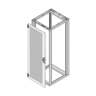 nVent SCHROFF Perforated Door, 20U, 910 x 553mm