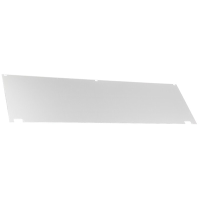 nVent SCHROFF Grey Aluminium Front Panel, 3U, 7HP, Shielded, 426.4 x 128.4mm