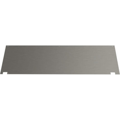 nVent SCHROFF Unpainted Aluminium Front Panel, 3U, 84HP, Shielded, 483 x 132mm