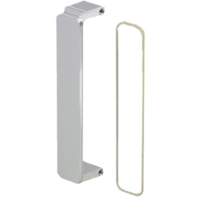 nVent SCHROFF Grey Aluminium Front Panel, 7U, Shielded, 483 x 310.3mm
