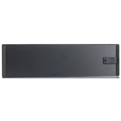 RS PRO Grey Steel Filler Panel, 3U, 320 x 145mm
