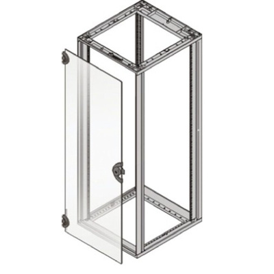 nVent SCHROFF Glass Cabinet Door, 9U