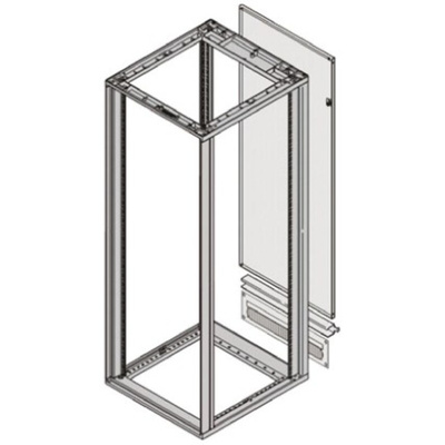 nVent SCHROFF Steel Rear Panel, 25U