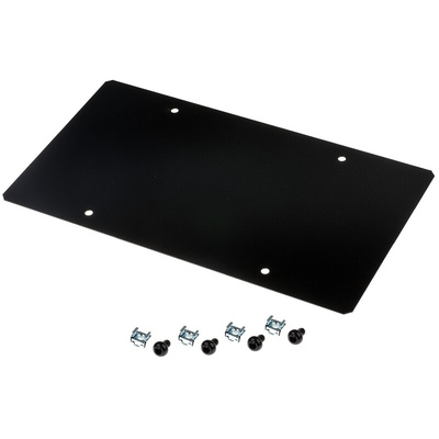 RS PRO Grey Steel Blanking Panel, 320 x 145mm