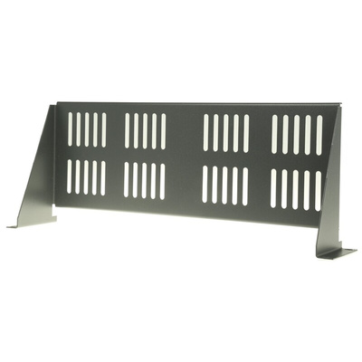CAMDENBOSS Black Cantilever Shelf, 2U, 20kg Load, 446mm x 180mm