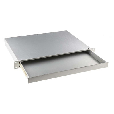 RS PRO Grey Drawer, 1U