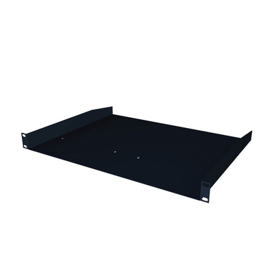 S2Ceb-Groupe Cae Black Cantilever Shelf, 1U, 443mm x 300mm