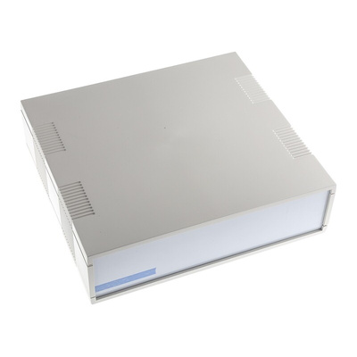 RS PRO Grey ABS Desktop Enclosure, 250 x 275 x 75mm