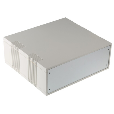 RS PRO Grey ABS Desktop Enclosure, 250 x 275 x 100mm