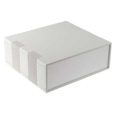 RS PRO Grey ABS Desktop Enclosure, 250 x 275 x 100mm