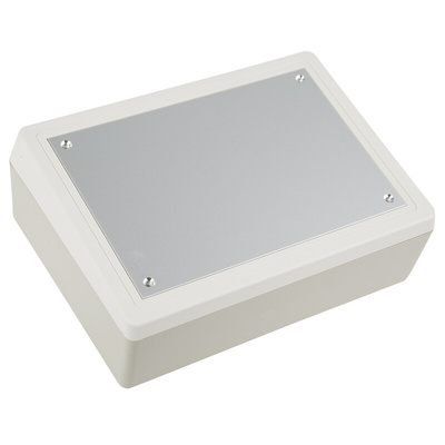 OKW DeskCase 190 Series White ABS Desktop Enclosure, 138 x 190 x 70mm