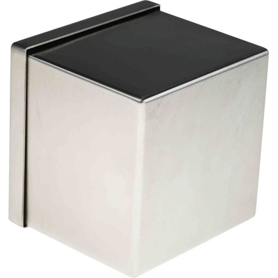 RS PRO 304 Stainless Steel Satin Adaptable Enclosure Box, 100mm x 100mm x 85mm