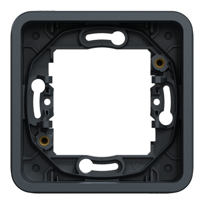 Schneider Electric Mureva Styl Grey PC Back Box Mounting Frame, 1 Gangs