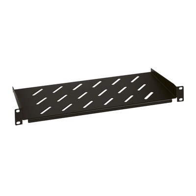 Legrand Linkeo Series Black Fixed Shelf, 15kg Load, 435mm x 360mm