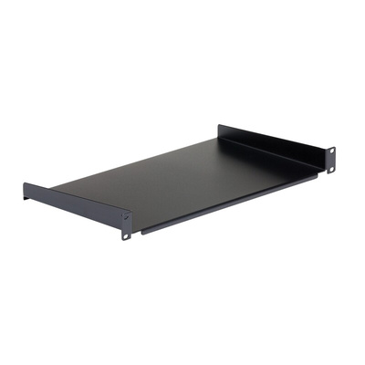 StarTech.com Black Shelf, 1U, 20kg Load, 440mm x 250mm