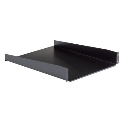 StarTech.com Black Shelf, 2U, 23kg Load, 465mm x 558mm