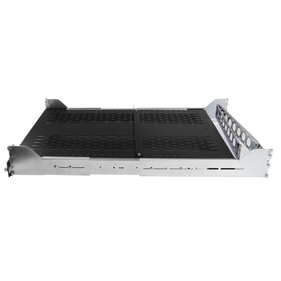 StarTech.com Black Shelf, 2U, 22.7kg Load, 420mm x 702mm
