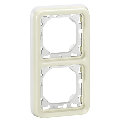 Legrand Black Thermoplastic Back Boxes, IP55, 2 Gangs