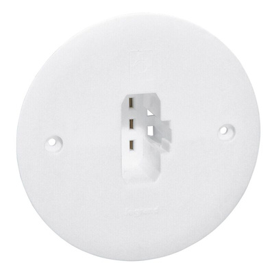 Legrand Faceplate for Use with Luminaire Box