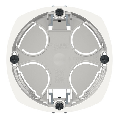 Schneider Electric Multifix White Junction Box, IP20, Wall Mount, 1 Gangs, 40 x 67mm
