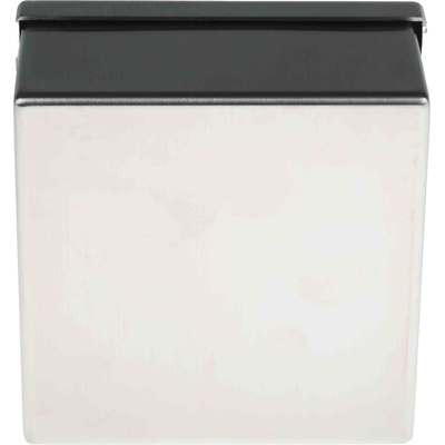 RS PRO 316 Stainless Steel Satin Adaptable Enclosure Box, 104mm x 104mm x 50mm