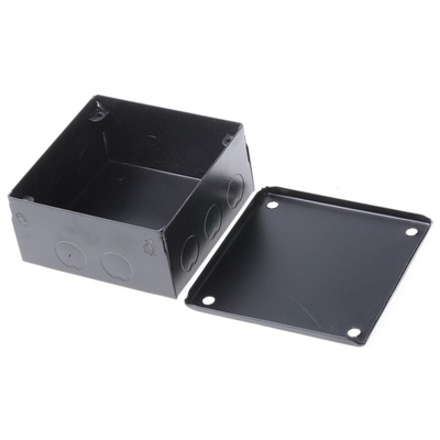 RS PRO Steel Adaptable Box, 100mm x 100mm x 50mm