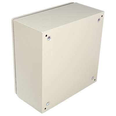 RS PRO Steel Wall Box, IP66, 400 mm x 400 mm x 210mm